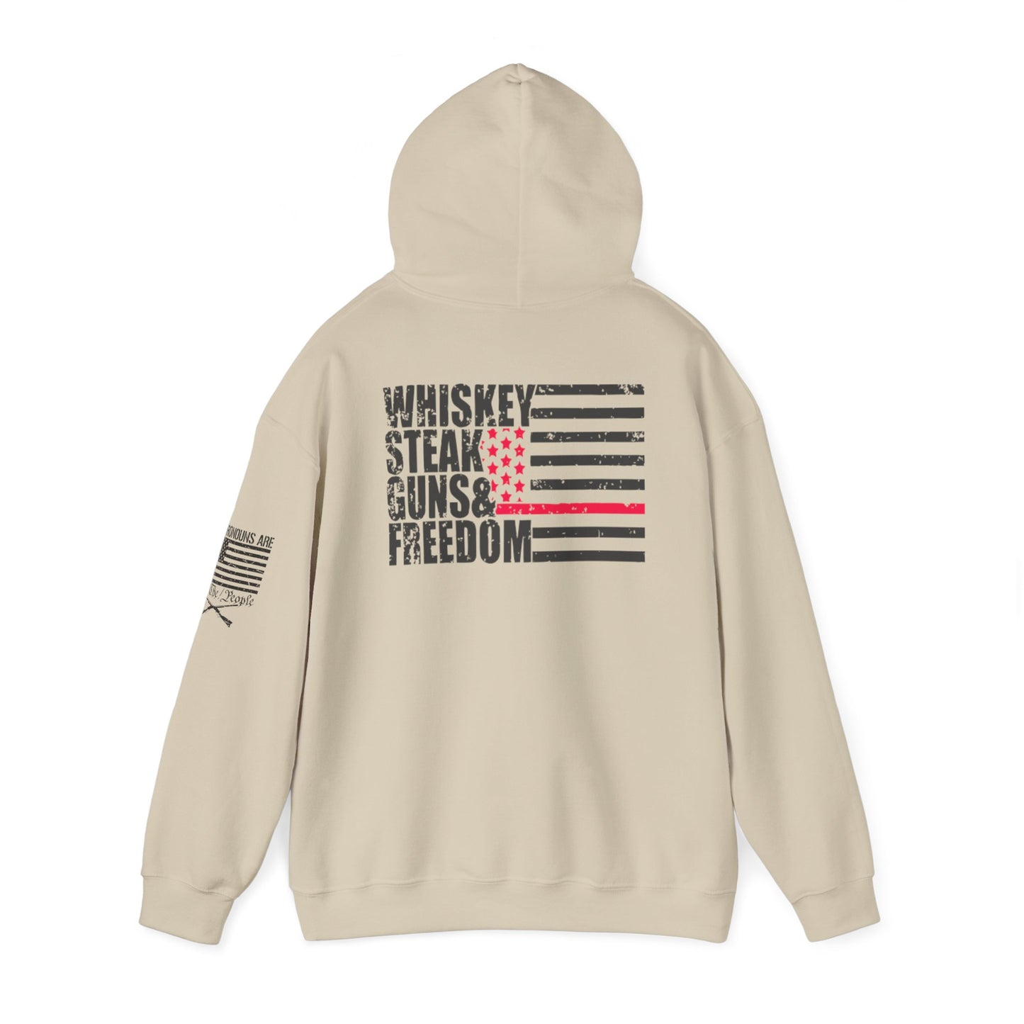 Patriotic Hoodie Unisex Heavy Blend™ Hooded Sweatshirt