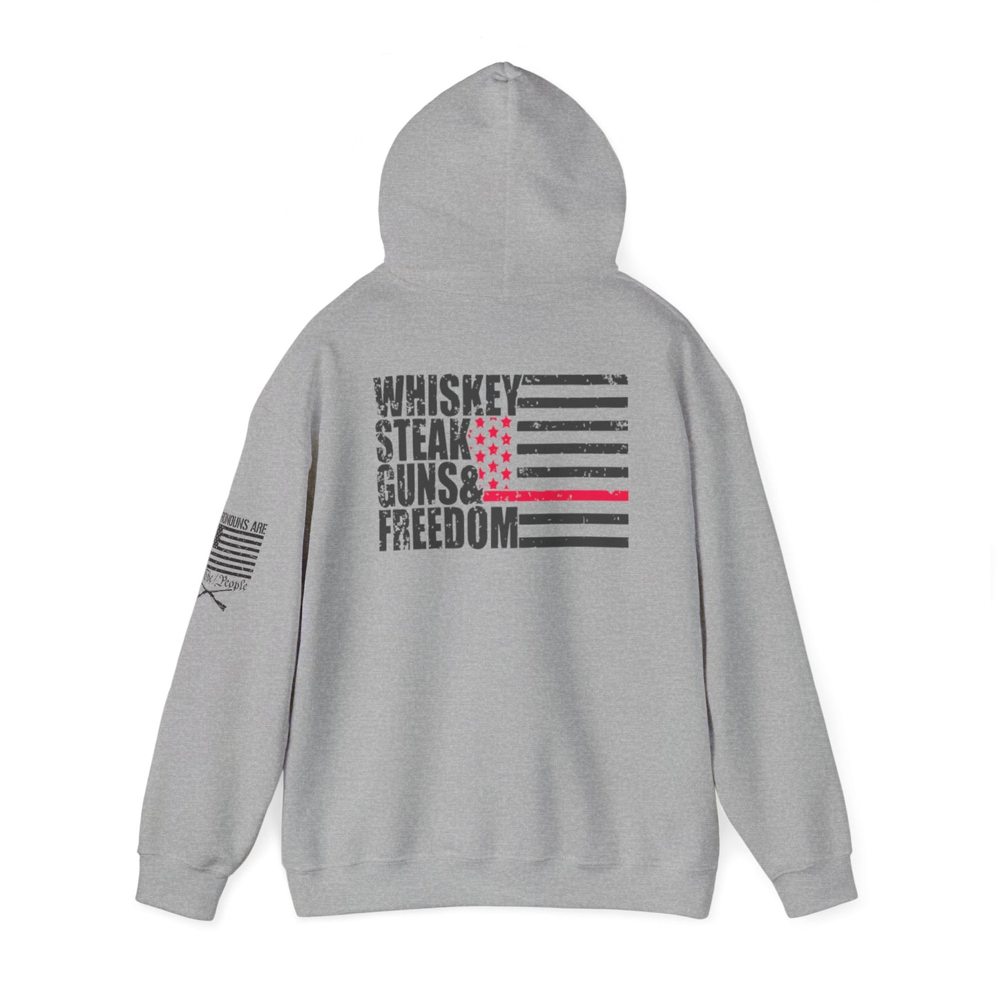 Patriotic Hoodie Unisex Heavy Blend™ Hooded Sweatshirt